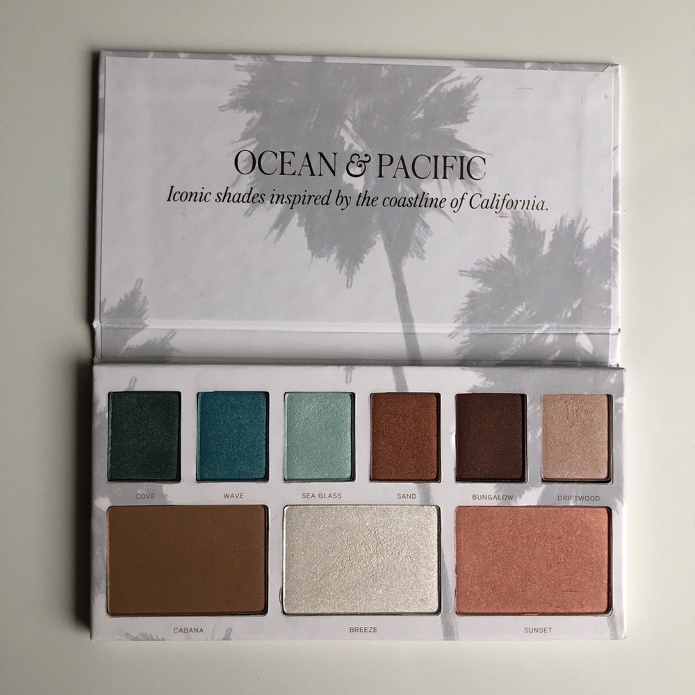 Beauty counter makeup pallet